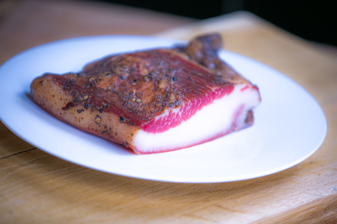 Guanciale stagionato