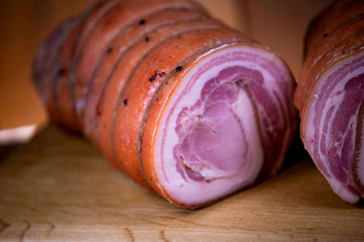 Porchetta di Villafalletto cotta al forno